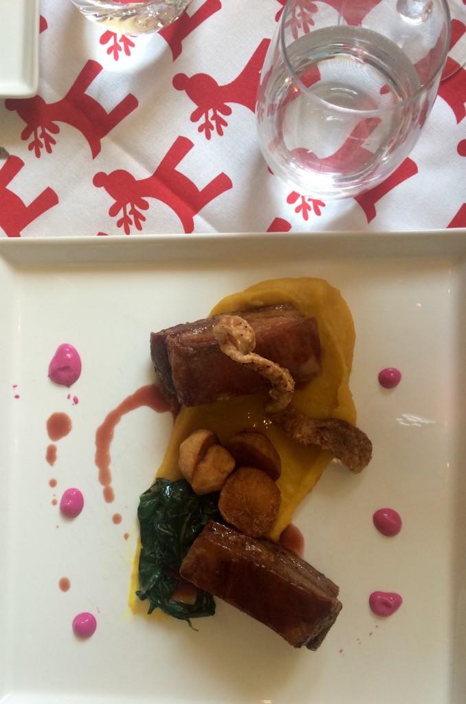 Pork Belly with Smoked Gammon Glaze 